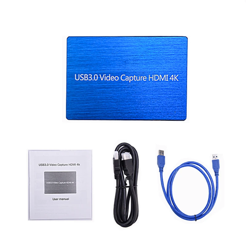 

Video Capture Card 4K 60Hz HD USB3.0 HDMI Video Capture 1080P HDMI to USB Dongle Game Live Streaming HDMI Capture for PC PS4 NEW