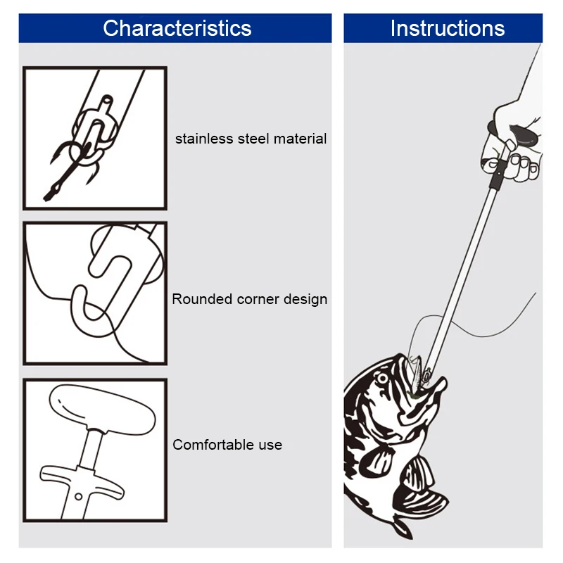 1 шт. рыболовный крючок с алюминиевой трубкой|Рыболовные снасти| |