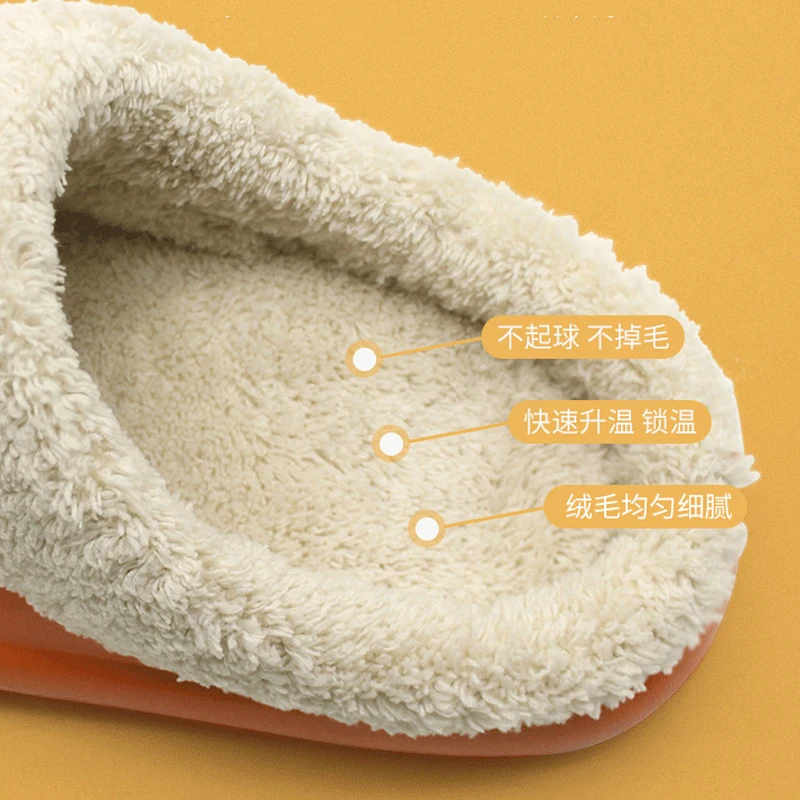 2020 зимние хлопковые домашние тапочки унисекс женские с мультяшным рисунком и