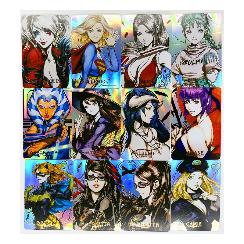 54 unids/set ACG Anime diosa N &deg; 3, juguetes, pasatiempos, coleccionables, juego de colecci&oacute;n de tarjetas-3