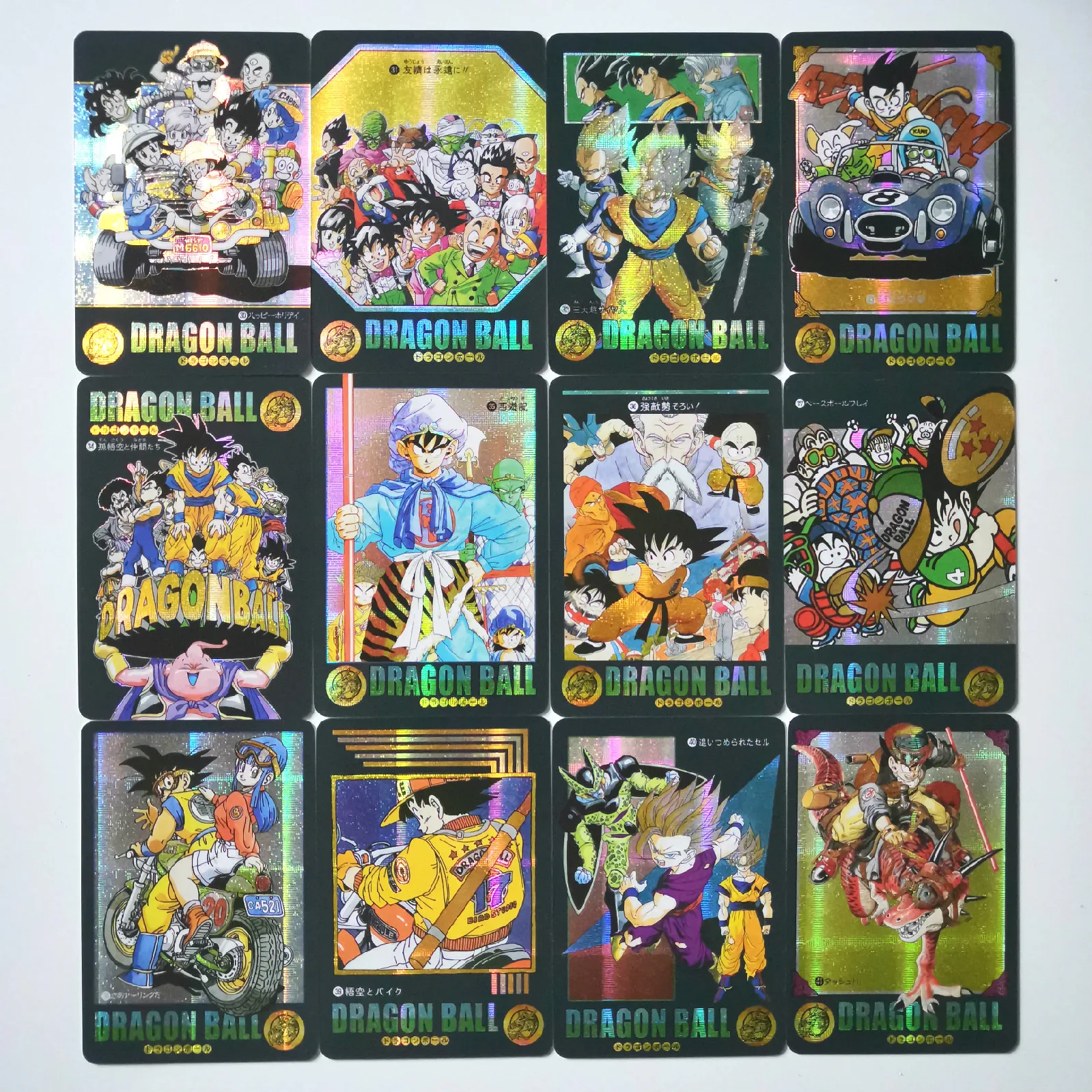 27 стилей Dragon Ball Z Super Ultra Instinct Limited BREAK часы в советском стиле игра флэш-карта Коллекция аниме-открытки