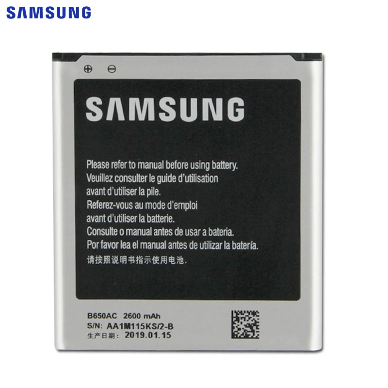 Samsung сменный аккумулятор B650AC для samsung Galaxy Mega I9158 I9152 B650AC B650AE аутентичный аккумулятор для телефона 2600 мАч