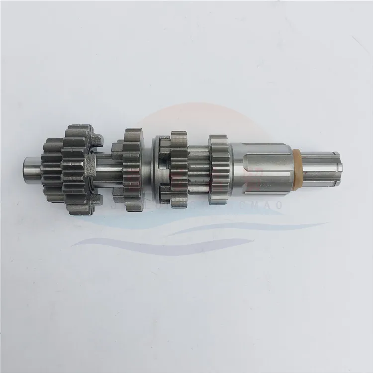 

zongshen 250cc CB250 CQR250 Countshaft mainshaft transmission gear M-5 ZS165FMM countershaft counter-shaft count shaft