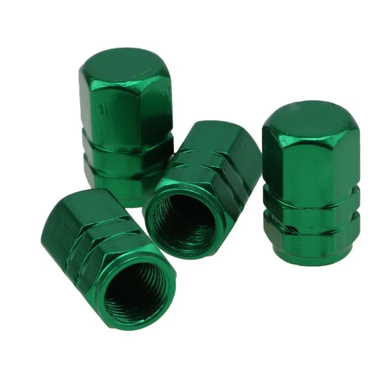 Алюминиевый воздушный клапан posbay 4 шт. колпачки для автомобильных шин