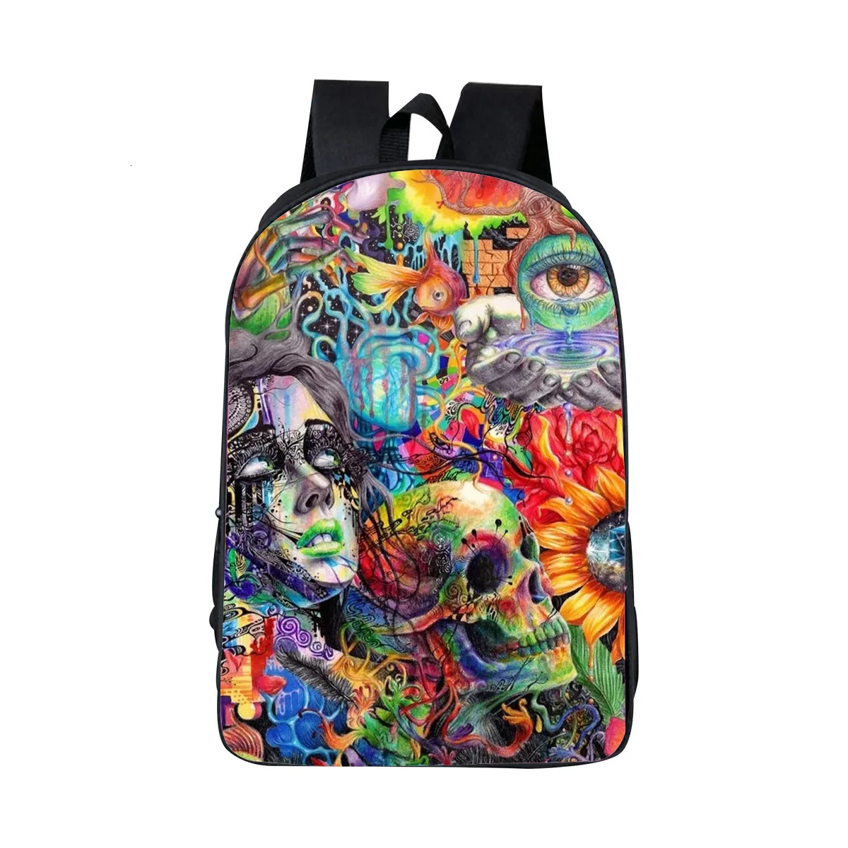 Джокер клоун Dc пленка 3d холст оба плеча посылка Для мужчин и женщин Фонд рюкзак