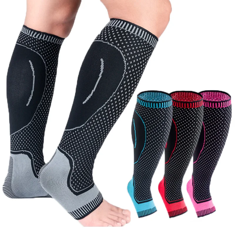 1 шт. спортивная защита голени трикотажная длинная дышащая колена баскетбольная