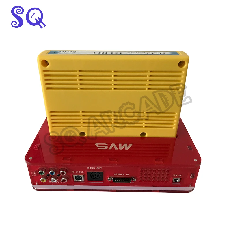 Новый геймпад JAMMA CBOX MVS SNK NEOGEO MVS-1B to DB 15P Joypad SS с выходом AV RGB для картриджа 161 in 1 и 120 в