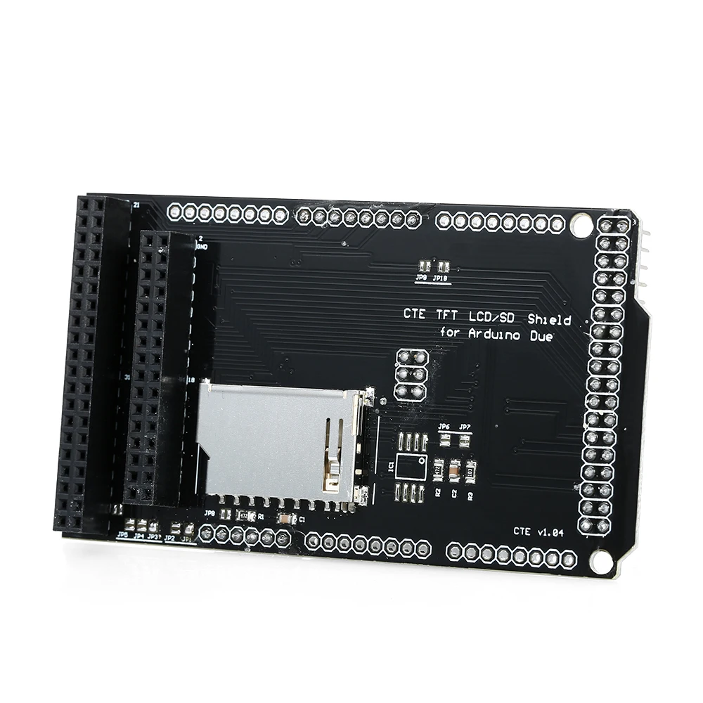 CTE TFT LCD / SD карта Щит Плата расширения для Arduino DUE модуль поддержка 32Pin 40Pin версия |