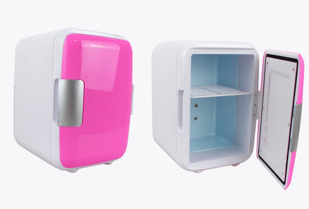 4L12V Мини Автомобильный холодильник двойного назначения Авто низкий уровень шума