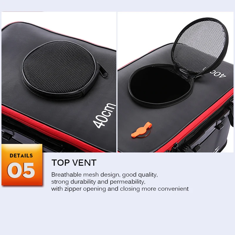 

Live Fish Box Tank Bucket Fishing Tackle Equipment Folding Camping EVA Thicken Collapsible Portable Fishing Bag Live Fish Box