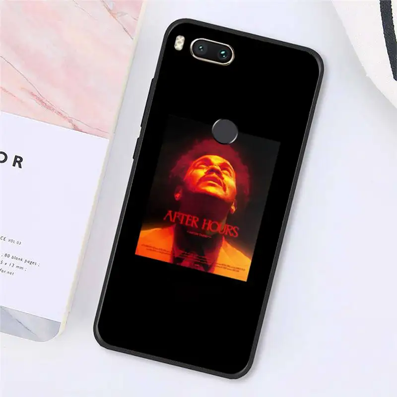 

The Weeknd After Hours rapper Phone Case For Xiaomi Redmi note 7 8 9 t k30 max3 9 s 10 pro lite Luxury brand shell funda coque