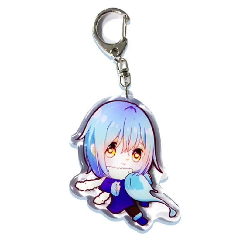 Брелок для ключей в стиле аниме Rimuru Tempest акриловый женский держатель пар детский