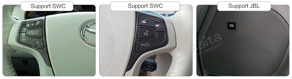 Dasaita " ips 1 din автомагнитола Android 9,0 DSP для Toyota Sienna XL30 2010 2011 2012 2013 gps навигатор 4 Гб ram