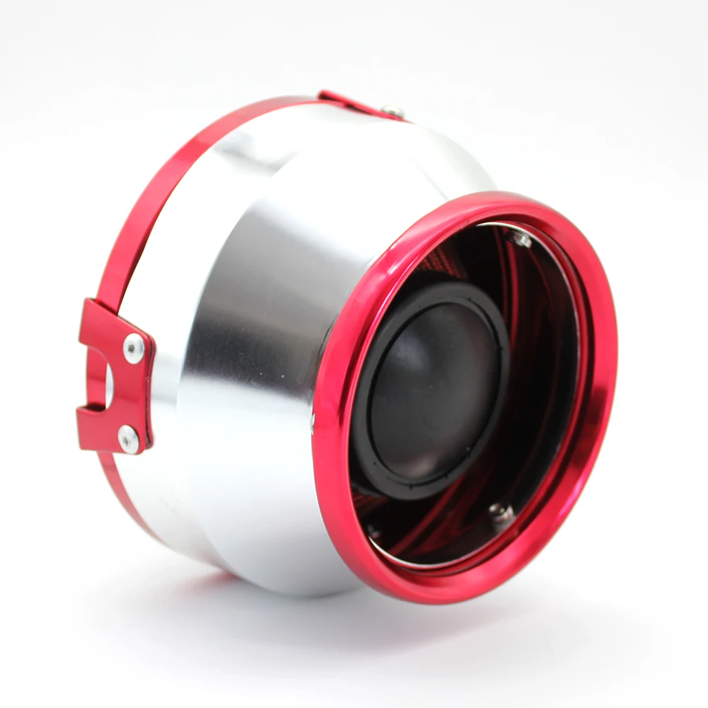 

R-EP Universal Car Sport Air Filter 76mm for Most of Car 3inch Open High Flow Air Intake Filter Box Red Blue XH-UN075