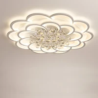 Modern Crystal LED Chandelier Ceiling Chandeliers Lights For Living Room Bedroom Kitchen Lustres Indoor Lighting Fixtures Light