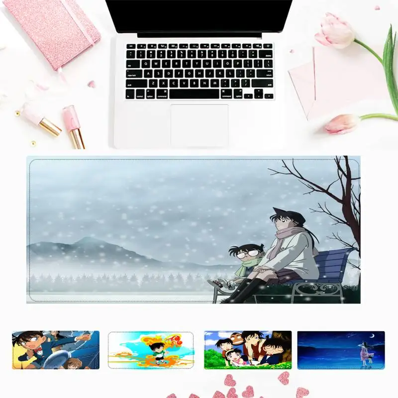 

Accessories Case Closed Mouse Pad PC Laptop Gamer Mousepad Anime Antislip Mat Keyboard Desk Mat For Overwatch/CS GO