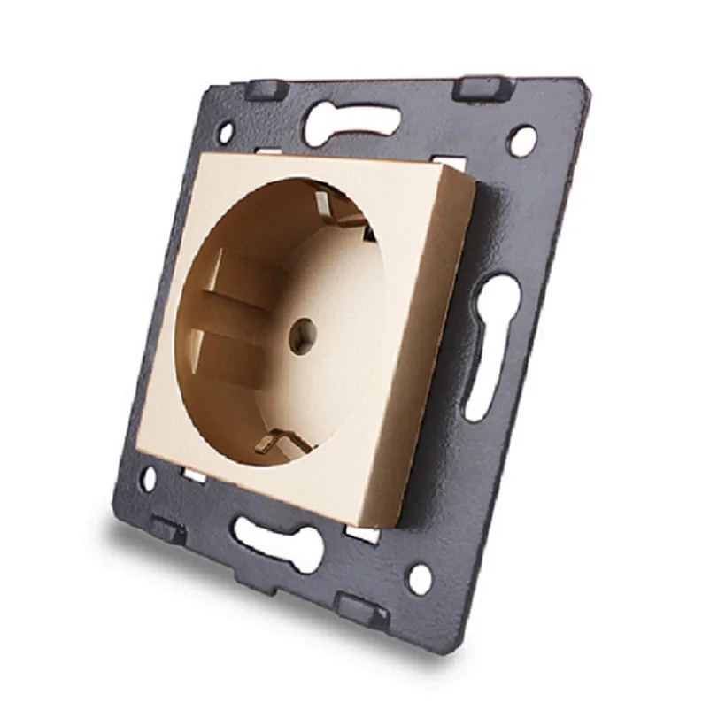 Livolo разъем Комплектующие для самостоятельной сборки белый Пластик материалы