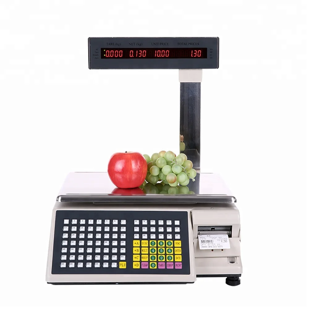 

30KG Barcode Label Printing Scale