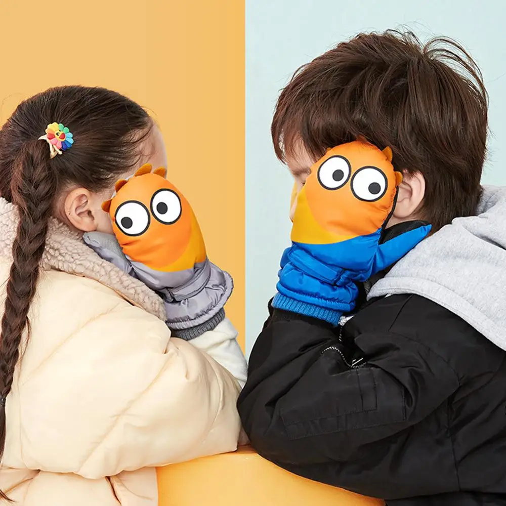 Детские зимние теплые перчатки для сноуборда и лыж Водонепроницаемые катания на