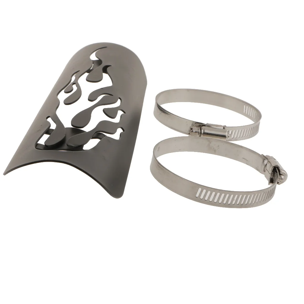 Модные пронзенные выхлопные трубы глушителя теплозащитная крышка пяточная