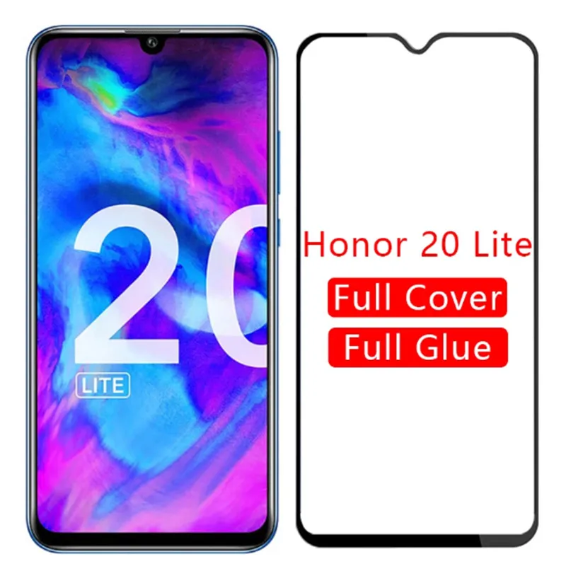 

2Pcs Full Cover Tempered Glass For Honor 20lite 20s 20pro 20i 10lite 10i Glass on Huawei honor 20 10 light Screen Protector Film