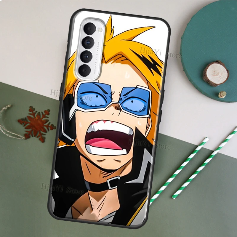Мой герой Академия Denki Kaminari для OPPO A52 A72 A83 A91 A5 A9 A53 A31 2020 F5 F7 Reno 4 Pro 2Z A5S A1K A15 чехол