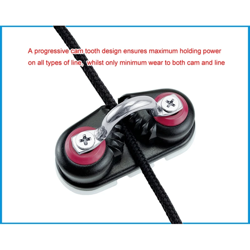 Анодированный Алюминиевый зажим кулачка лодка Cam бутсы Matic Fairlead морской парусный