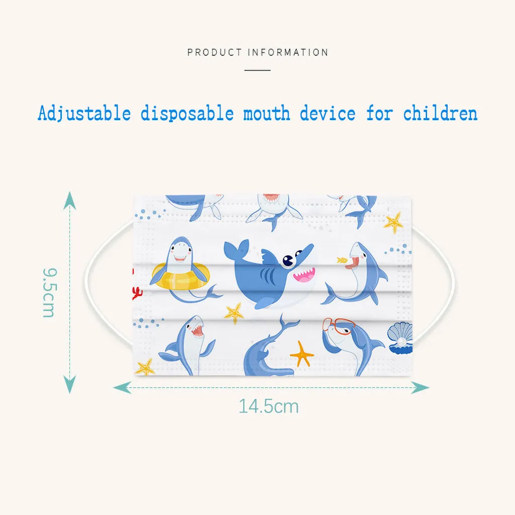50 шт. детские одноразовые маски для лица промышленные маскарильяс маска