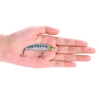 lifelike artificial crankbait 1pcs wobblers sea artificial fishing bait 7cm 4g minnow fishing lures hard plastic bait 2020