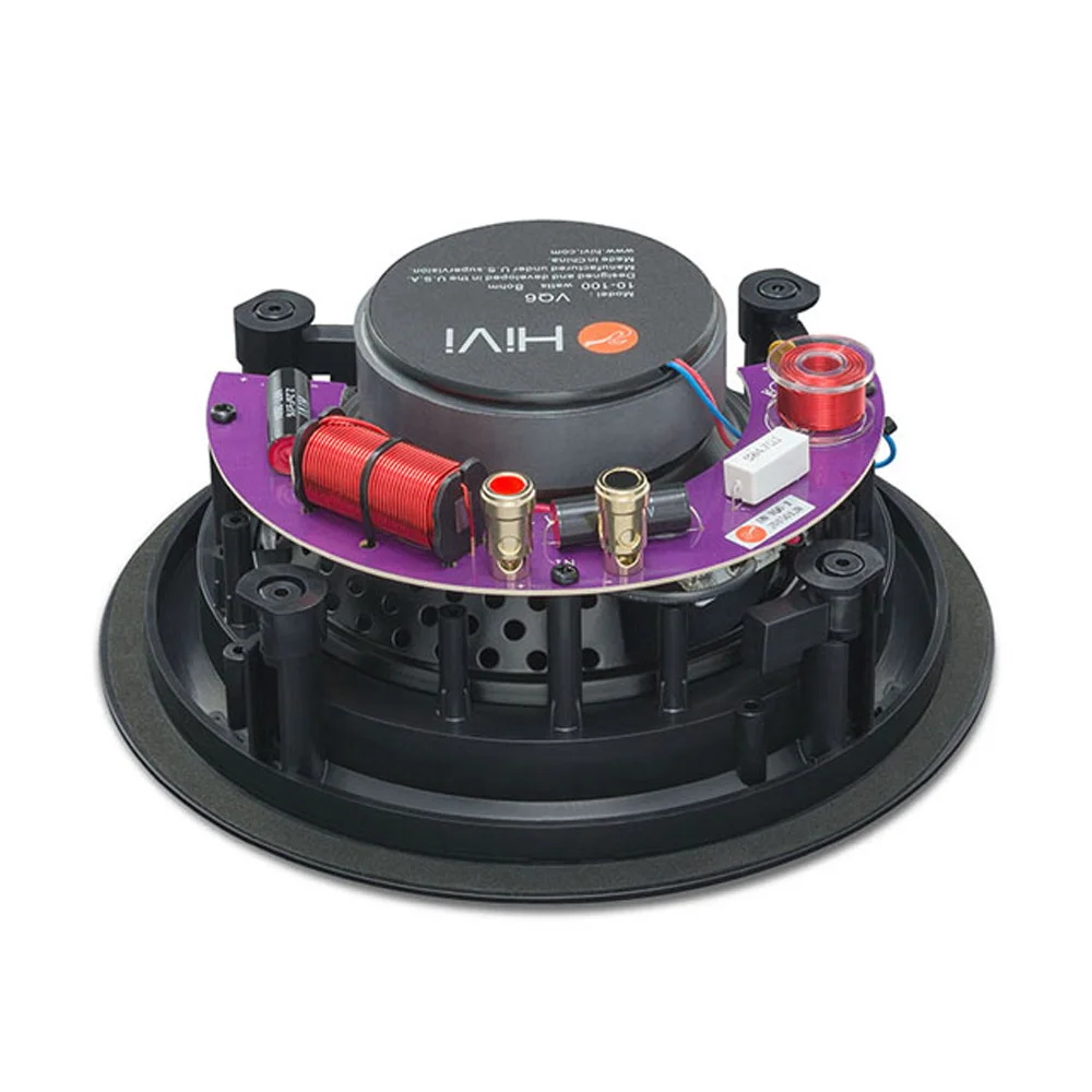 Hivi 6.5 Inch Ceiling Speaker Frameless 8Ohm Home Auido Hi-End Sound Simple Theater System Loudspeakers | Безопасность и защита