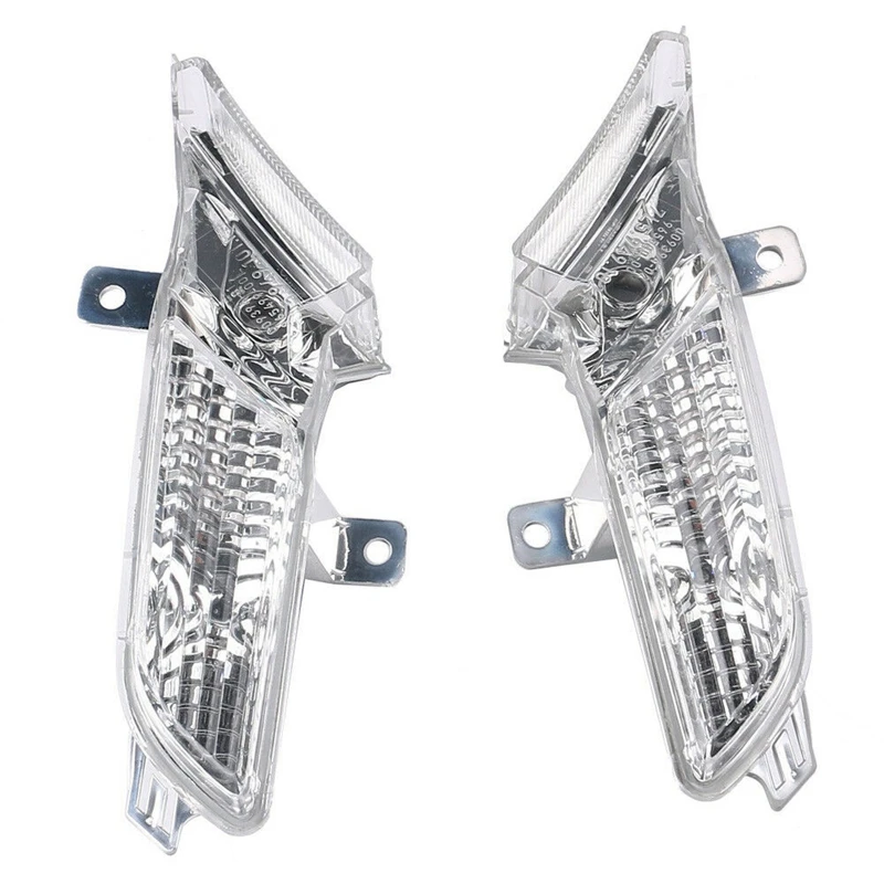 

Pair Right+Left Front Side Marker Light Clear Signal Light for Cayenne 2008-2010 9556310501 9556310601