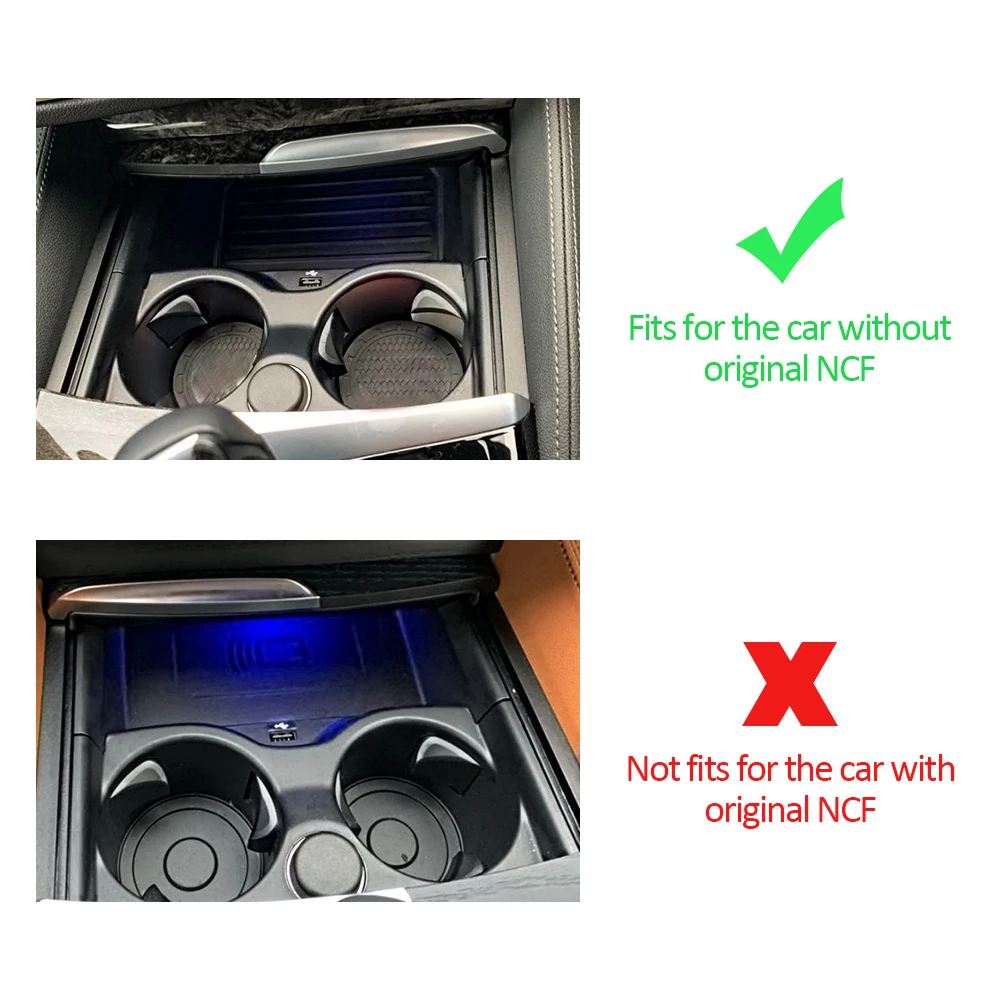 Подставка для телефона держатель стакана центральной консоли BMW 5 6 Series F10 G30 G38 525 528