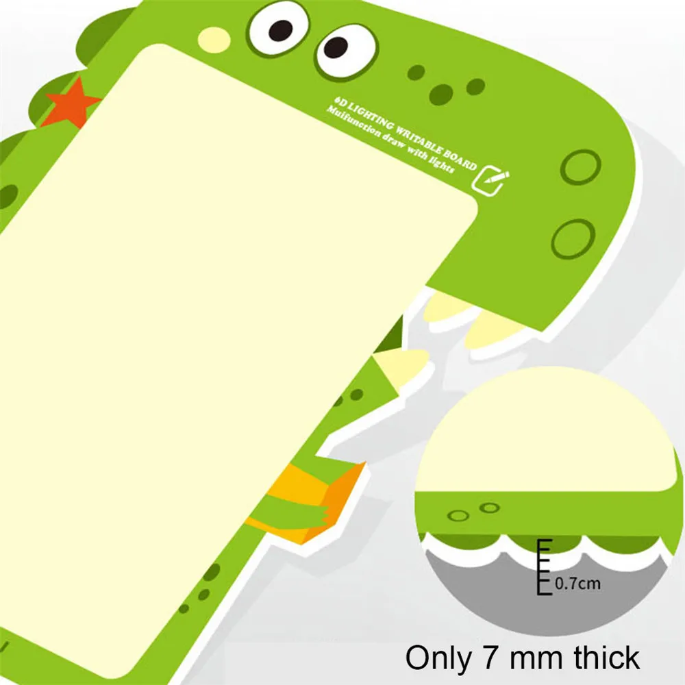 A3 светодиодный светящийся чертежный щит для рисования граффити планшет