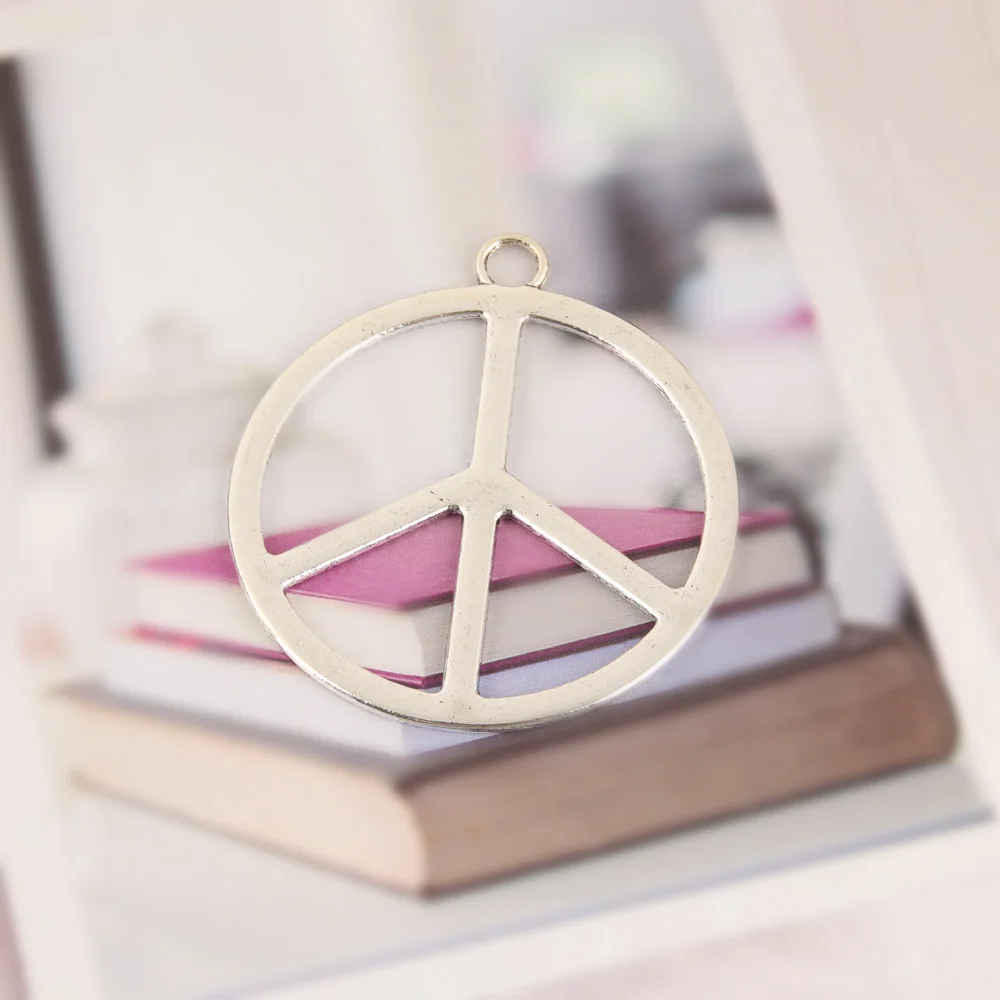 2 шт. Серебряный Цвет филигранные граненые строка виде незаполненного круга