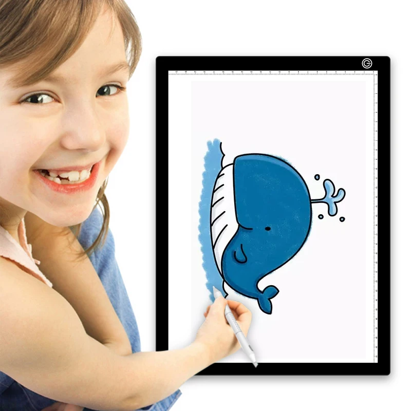 Elice телефон со светодиодной подсветкой для трассировки тетрадь с регулируемой