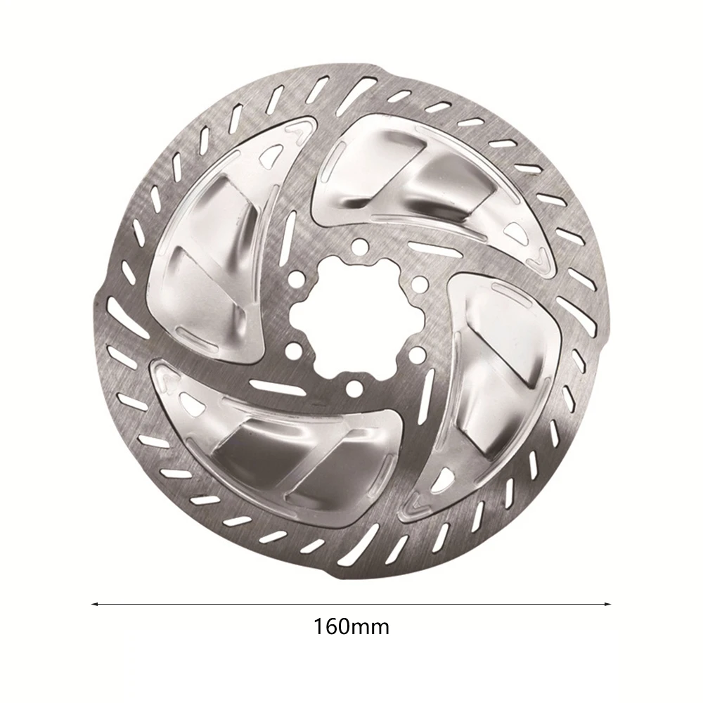 

Bike Disc Brake 6 Inch Radiator Fin Rotors Road Mountain Bike 160mm Aluminum Bicycle Cooling Fins Disc Brake Pad with Screw