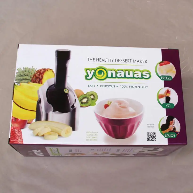 

1.5L Electric Automatic Frozen Fruit Ice Cream Machine Kitchen Tools 220-240V ice cream maker Child DIY Household Ice Machine