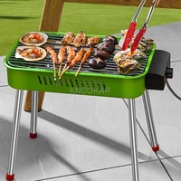 220V Household Electric Oven Smoke-free Non Stick Baking Pan Grill Skewers Household Machine Barbecue BBQ Restaurant Equipments