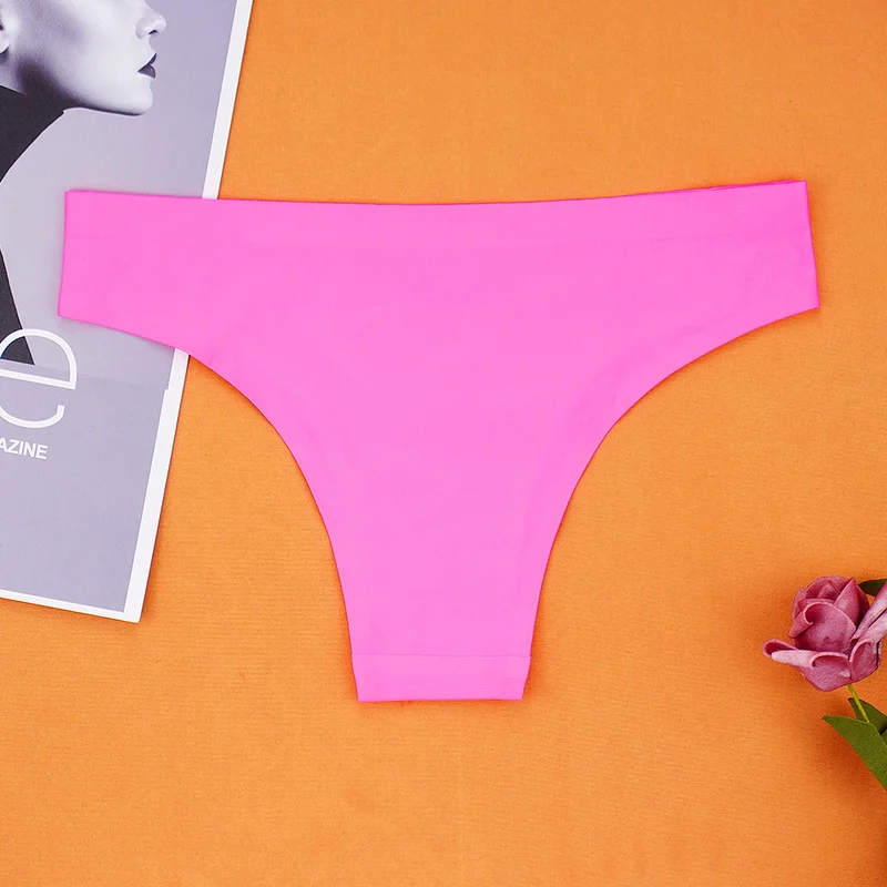 Стринги женские бесшовные дышащие с низкой посадкой Размеры S M L XL 3 шт./упак. |