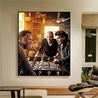 Постеры с изображением руки Бога, Тале Зидан Роналду, Картина на холсте, настенное искусство, портретные картины для декора гостиной