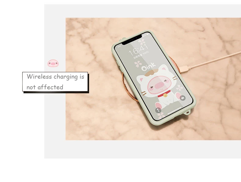 Чехол для телефона Piggy с мультяшным рисунком для iPhone 11, для iPhone 11 Pro Max, ударопрочный чехол, силиконовый милый чехол для iPhone 11 Pro