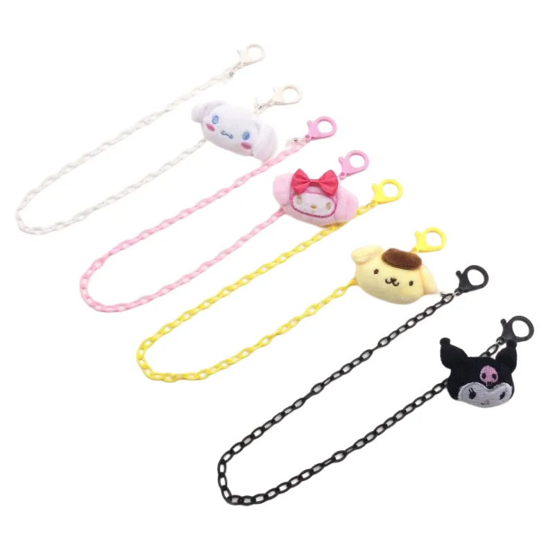 

Коллекция периферийных аксессуаров Sanriod из аниме Kuromi Mymelody Cinnamoroll, милые Мультяшные очки, фотоаксессуары, подарок на день рождения