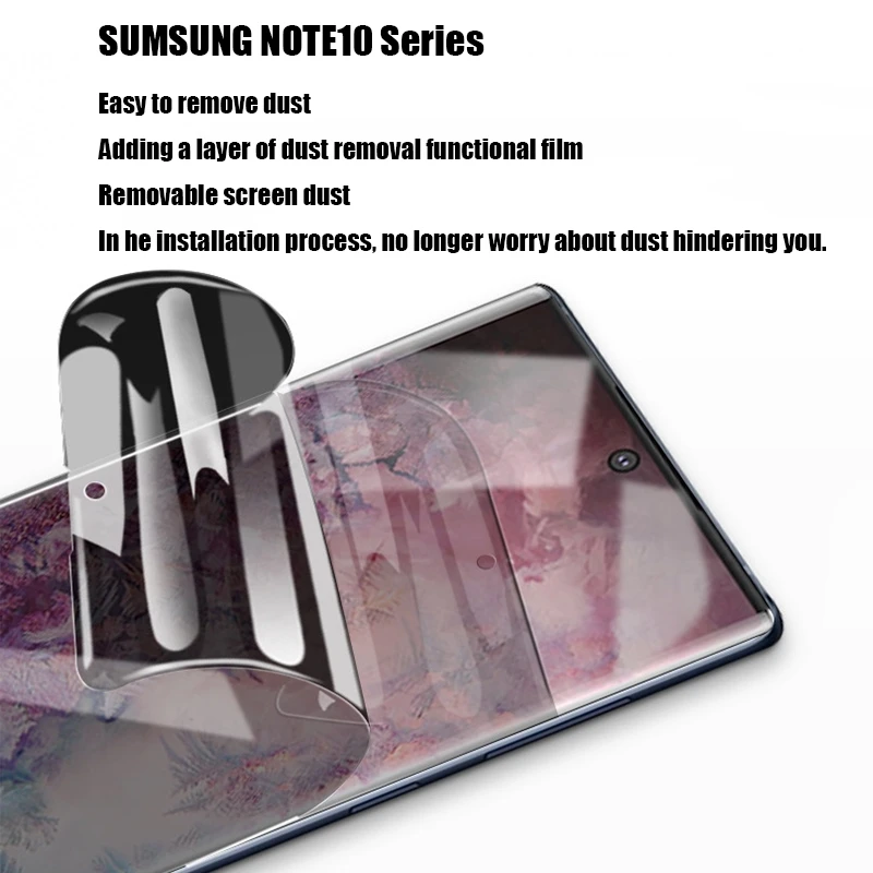 3D защитная пленка из закаленного стекла с открытым носком для samsung S10/S10 Plus/S10 5G |