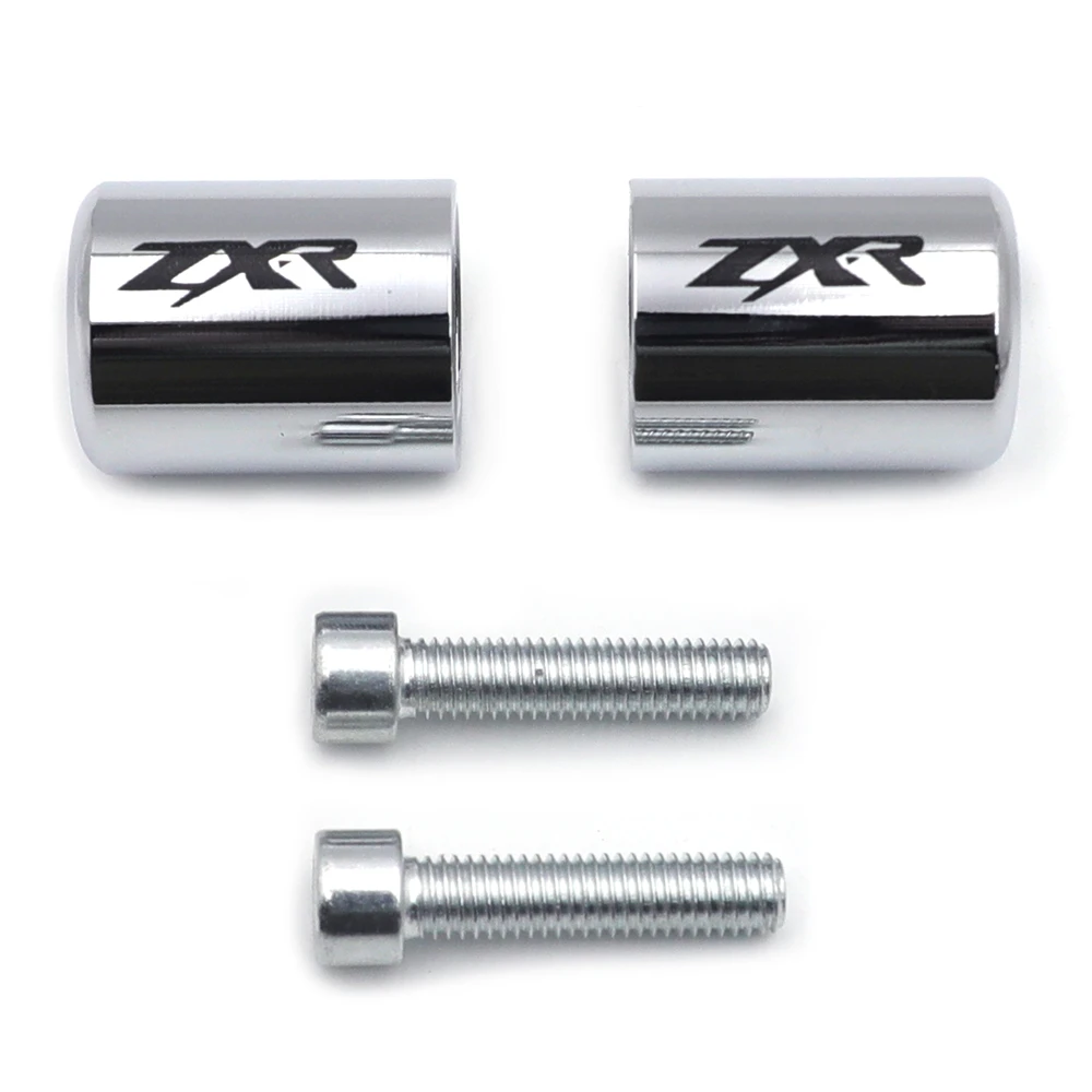 Bar Ends Chrome Weight Sliders for Kawasaki Ninja 500R Ex500 650R Zx600 Zx6 636 Zx6Rr Aftermarket Free Shipping Motorcycle Parts |