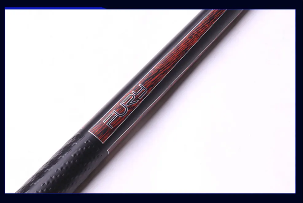 FURY Carbon Fiber бильярдный пул кий 12,5 мм наконечник китайский черный восемь кия фурия Американский девять мяч кий черный технологический вал