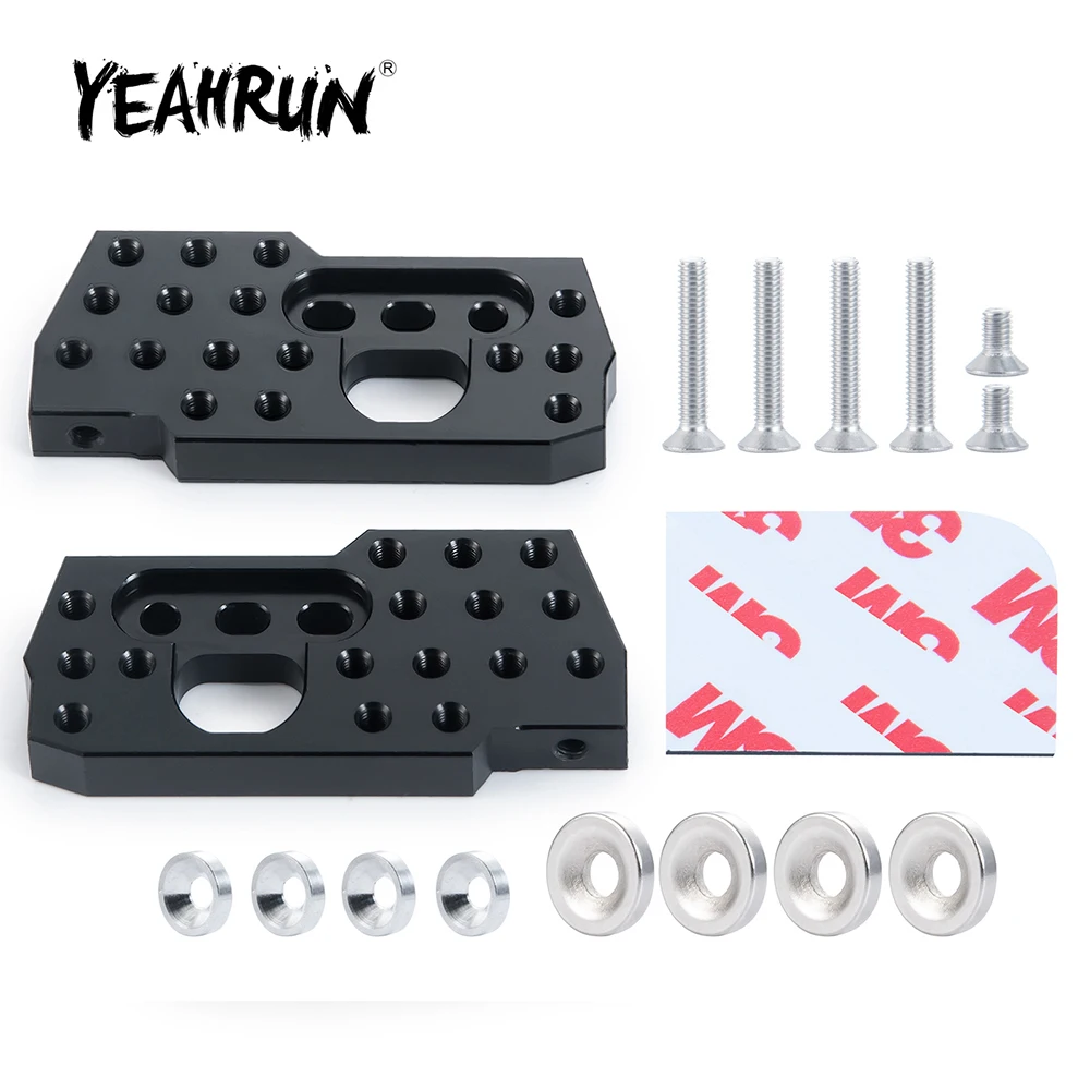 

Алюминиевый передний амортизатор YEAHRUN 2 шт., кронштейн для Axial Wraith 90018 1/10 RC Crawler, запчасти для автомобилей, аксессуары