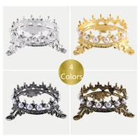 nail art pen holder gold pen holder with pearls nail art pens brush rack crown shape for drawing pens for diy manicure nail