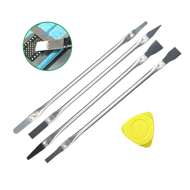 

4 In 1Motherboard Computer CPU NAND IC Chip Repairing Thin Blade Tools Set For Remover Burin For Phone Metal Burin To Remove