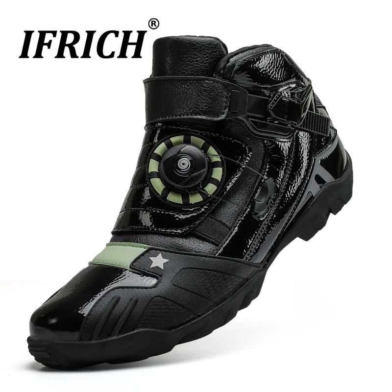 Велосипедные ботинки из натуральной кожи для мужчин и женщин высокие спортивные