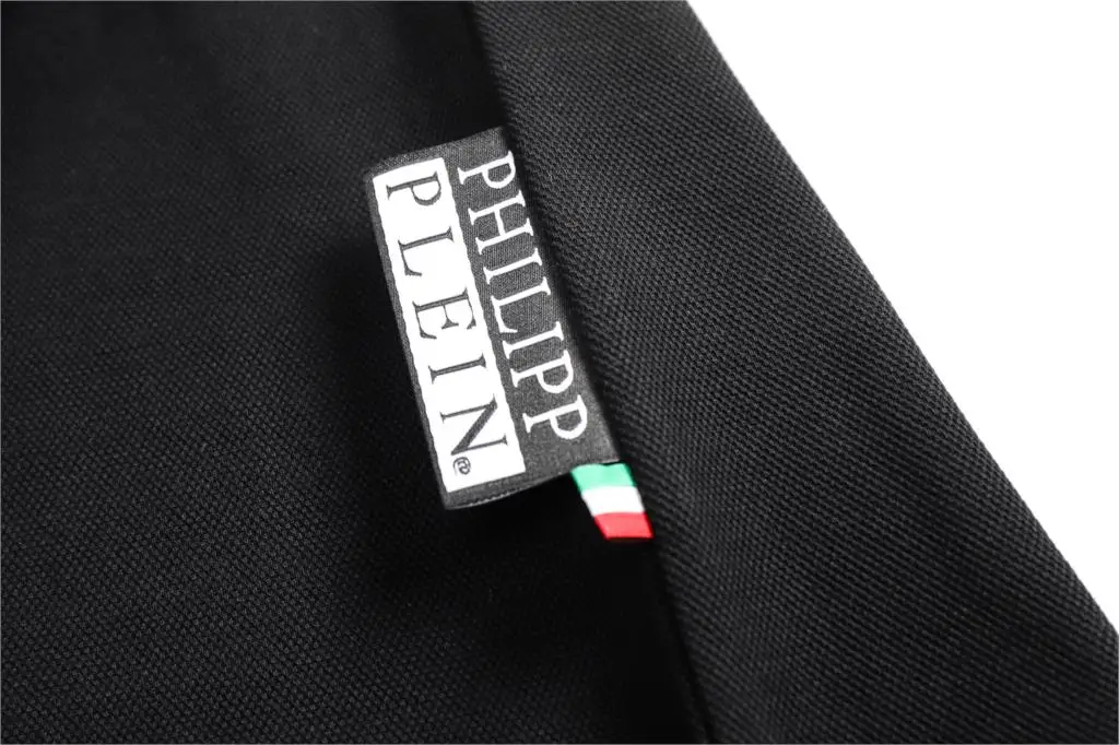

Philipp Plein- European American fashion T-shirt hot diamond embroidery casual short-sleeved T-shirt summer streetwear Tops Tees